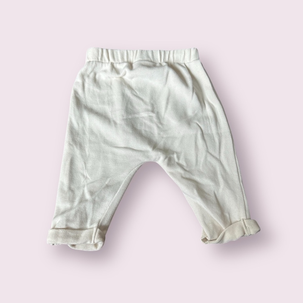 NWT Carter's Soft Cream Baby Set Long Sleeve Button Front With Pants Size 3 Mon - Picture 8 of 11